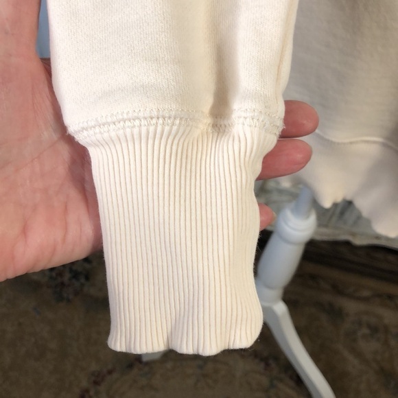 Pilcro and the Letterpress Cream Sweatshirt - Picture 7 of 14